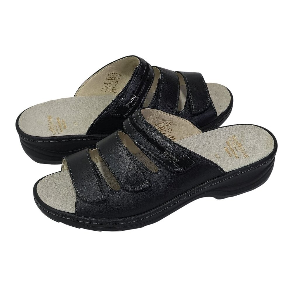Softline Fidelio Hedi H 23423 70 Black Nappa Cierv Size 43 EU New Without Box